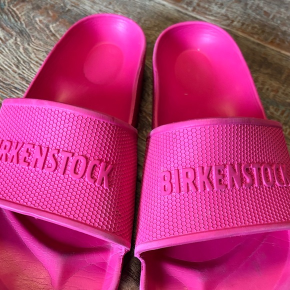 Birkenstock Fuchsia Slide Sandals - Picture 6 of 6